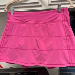 Lululemon skort size 6